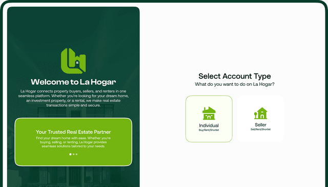 Sign Up Screen